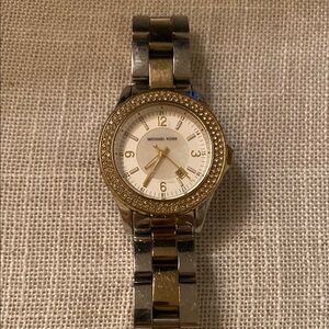 Michael Kors Gold and Silver Women's Watch